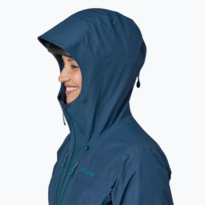 Patagonia dámska bunda do dažďa Triolet lagom blue 4