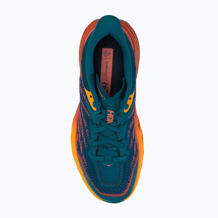Dámska bežecká obuv HOKA Speedgoat 5 blue-orange 1123158-BCCML 6