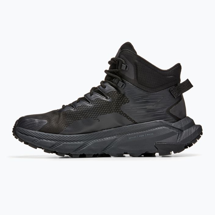 Pánske trekové topánky HOKA Trail Code GTX black/raven 6