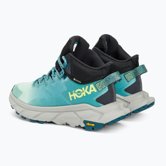 Dámske trekové topánky HOKA Trail Code GTX blue glass/coastal shade 3