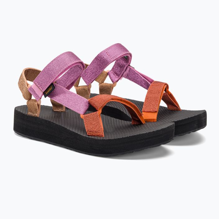 Dámske trekové sandále Teva Midform Universal pink-orange 19969 4