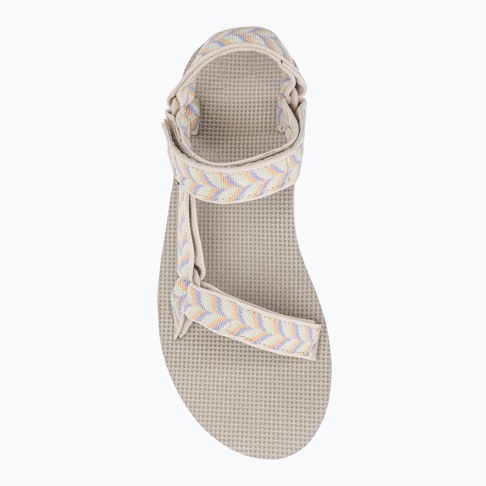 Dámske turistické sandále Teva Midform Universal retro geometric birch 6
