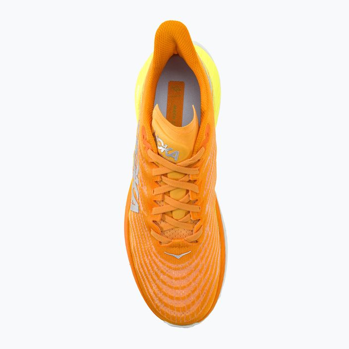 Pánska bežecká obuv HOKA Mach 5 radiant yellow orange 6