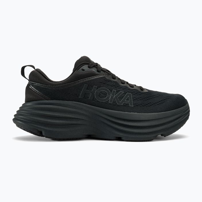 Dámska bežecká obuv HOKA Bondi 8 black/black 2
