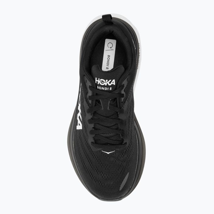Pánska bežecká obuv HOKA Bondi 8 Wide black/white 5