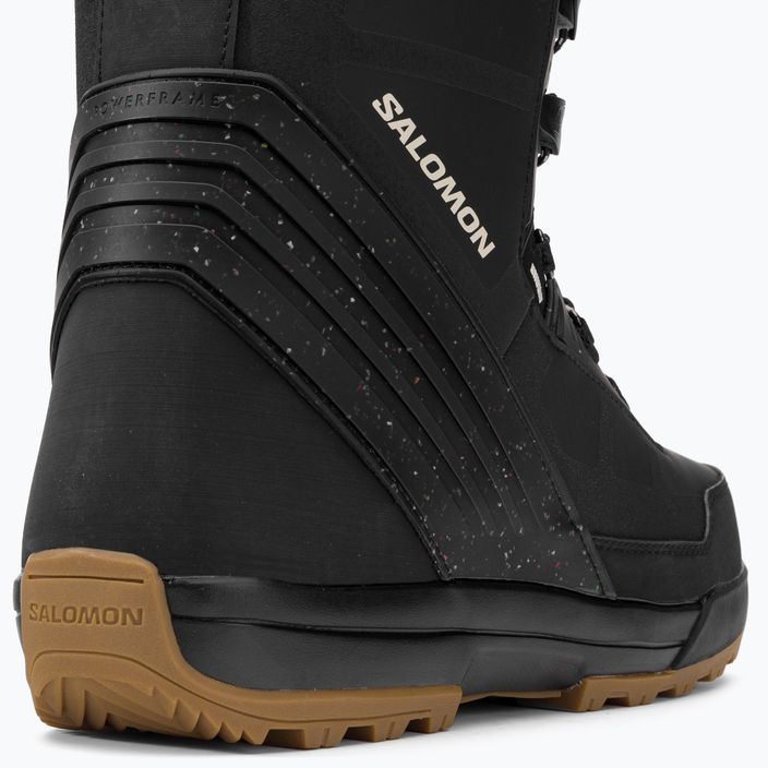 Pánske snowboardové topánky Salomon Malamute čierne L416723 9
