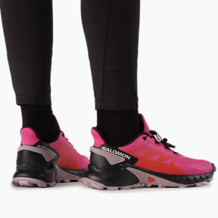 Dámska bežecká obuv Salomon Supercross 4 ružová L417376 11