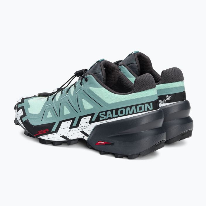 Dámska bežecká obuv Salomon Speedrcross 6 zelená L417431 5