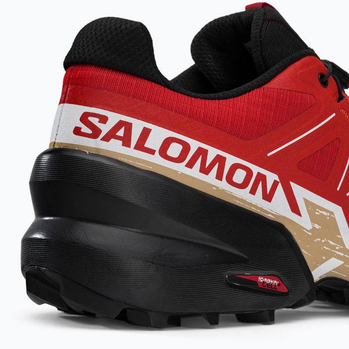 Pánska bežecká obuv Salomon Speedrcross 6 červená L417382 12