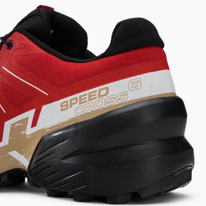 Pánska bežecká obuv Salomon Speedrcross 6 červená L417382 14