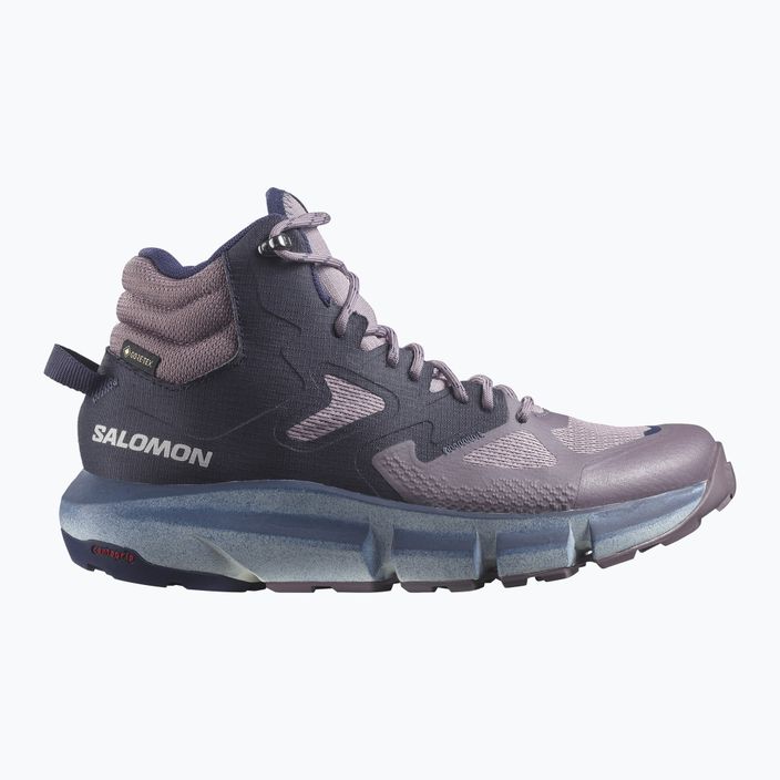 Dámska turistická obuv Salomon Predict Hike Mid GTX fialová L41737 12