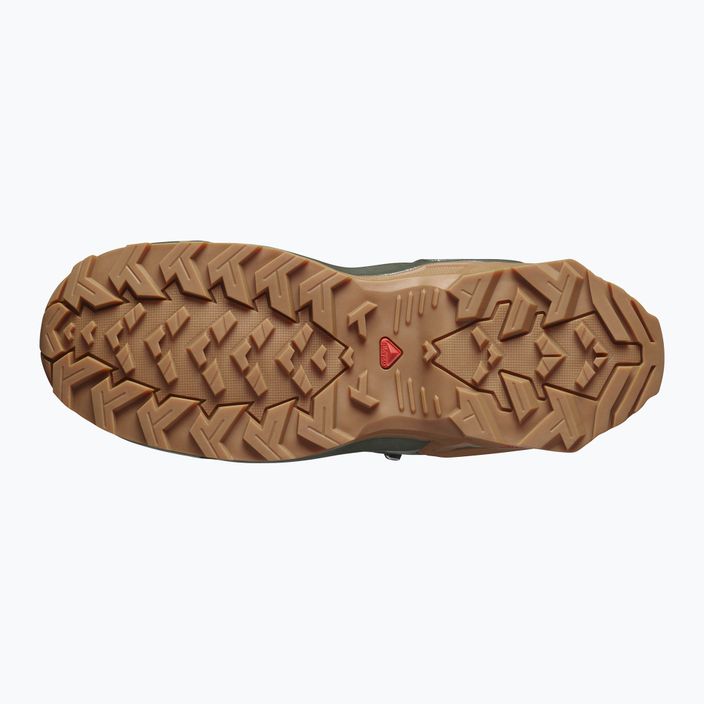 Pánske trekingové topánky Salomon X Reveal Chukka CSWP 2 zelené L41763 14