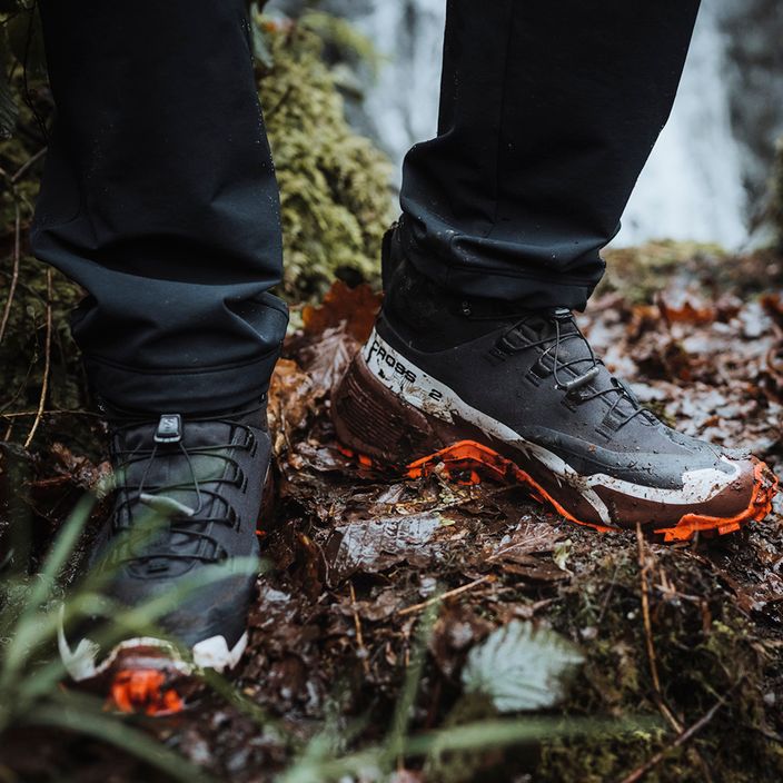 Pánske trekingové topánky Salomon Cross Hike MID GTX 2 čierne L417359 10