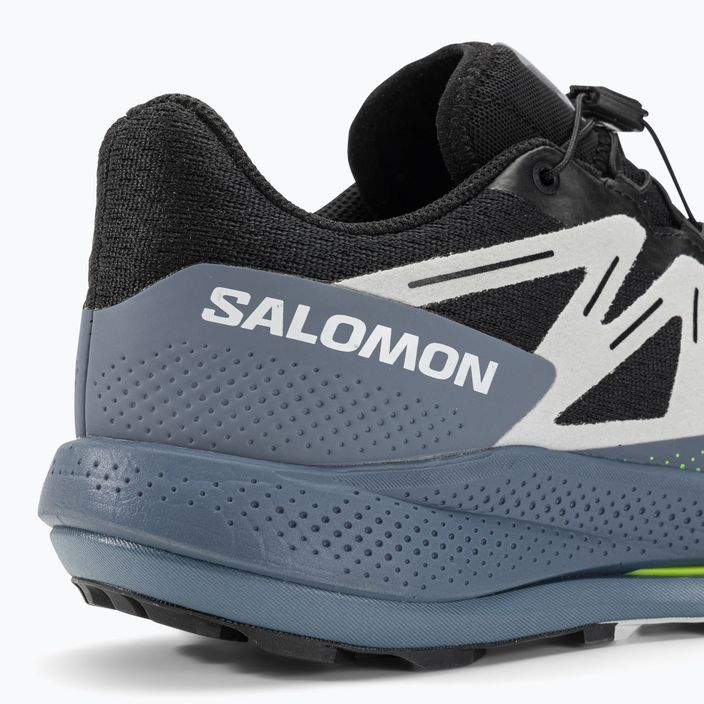 Pánska bežecká obuv Salomon Pulsar Trail black/china blue/arctic ice 9