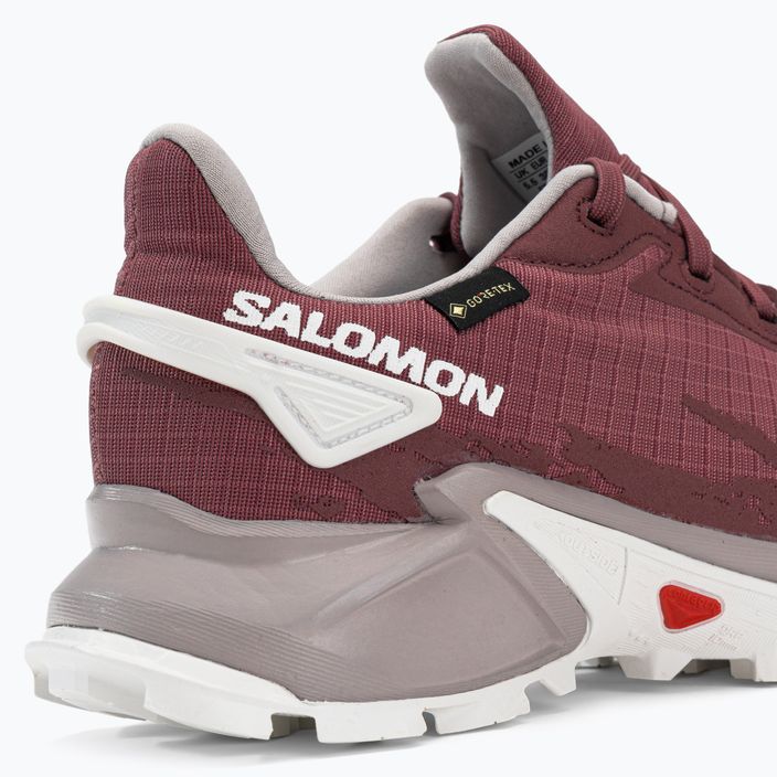 Dámska trailová obuv Salomon Alphacross 4 GTX ružová L471174 10