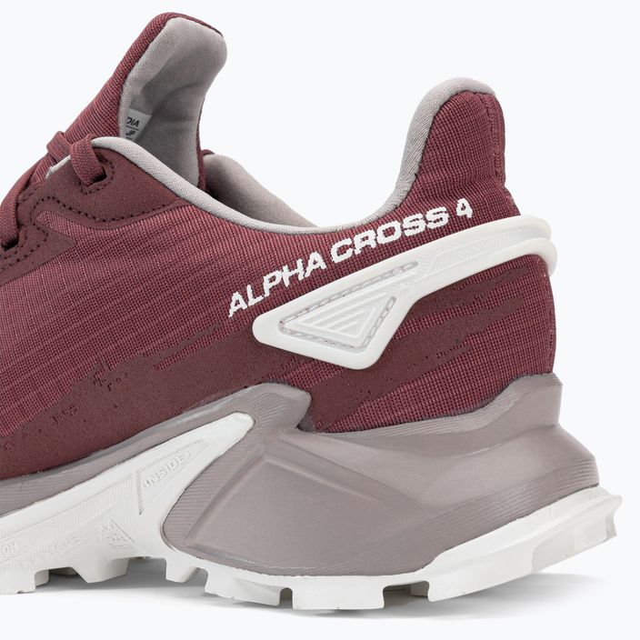 Dámska trailová obuv Salomon Alphacross 4 GTX ružová L471174 12