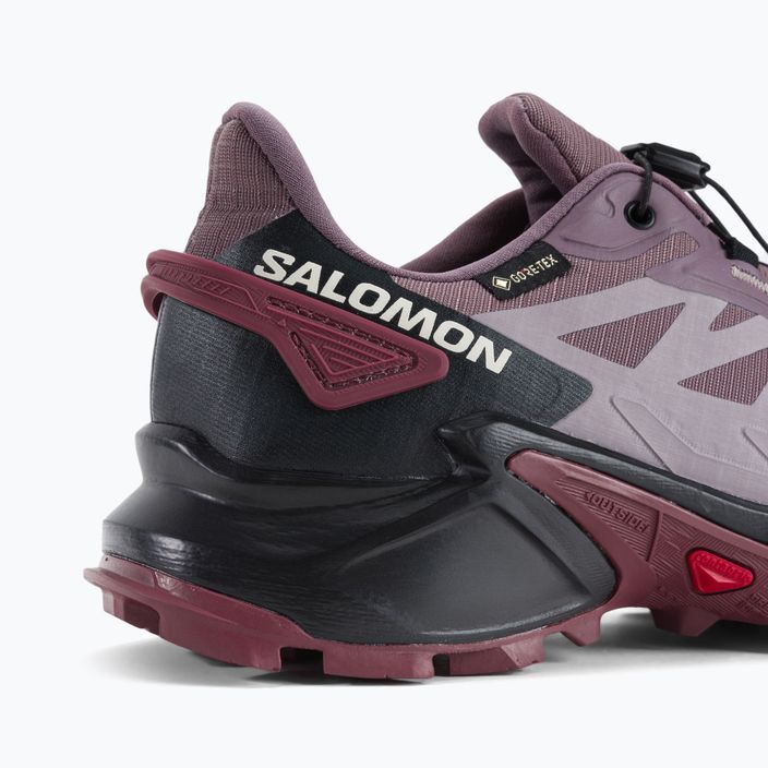 Dámska bežecká obuv Salomon Supercross 4 GTX purple L47119900 11