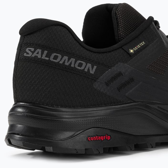 Salomon Outrise GTX pánske trekové topánky black L47141800 8