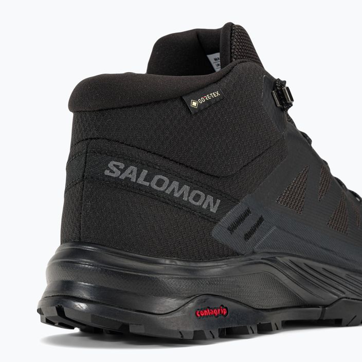 Salomon Outrise Mid GTX pánske trekové topánky black L47143500 9
