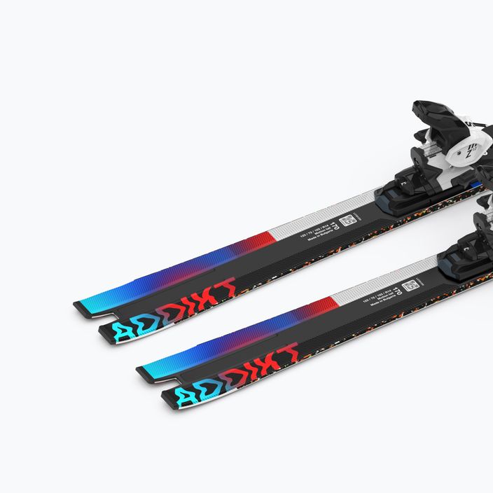 Zjazdové lyže Salomon Addikt + Z12 GW white/black/pastel neon blue 10