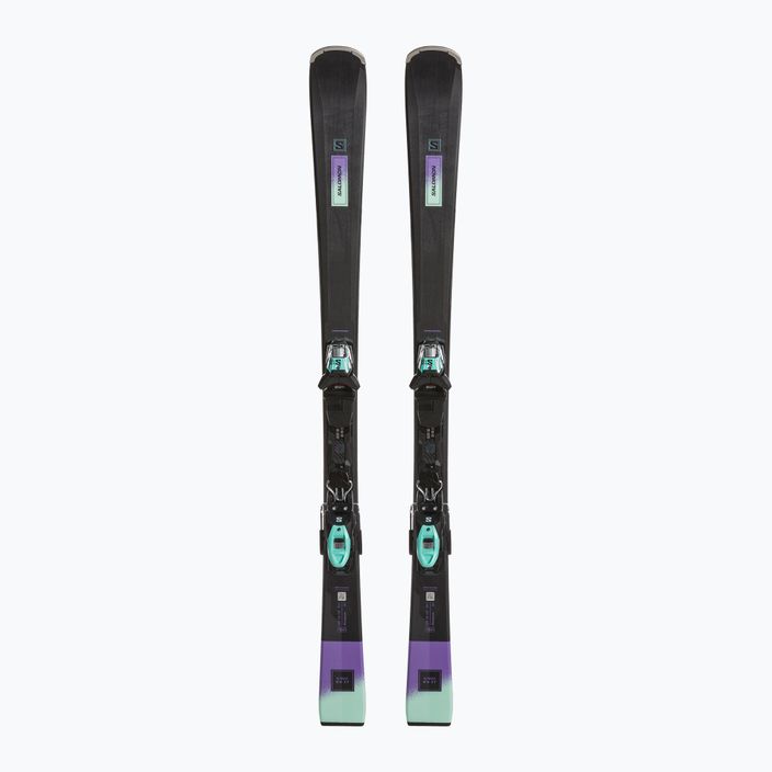 Dámske zjazdové lyže Salomon S/Max N6 XT + M10 GW black/paisley purple/beach glass