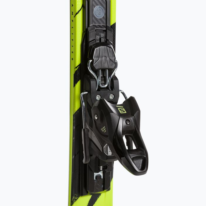 Zjazdové lyže Salomon S/Max 8 XT + M11 GW black/driftwood/safety yellow 5