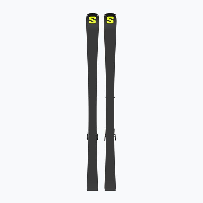 Zjazdové lyže Salomon S/Max 8 XT + M11 GW black/driftwood/safety yellow 7