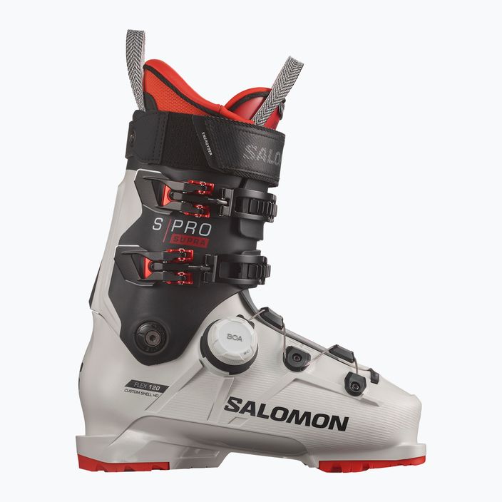Pánske lyžiarske topánky Salomon S Pro Supra Boa 120 gray aurora/black/red 6