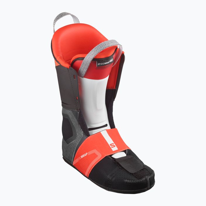 Pánske lyžiarske topánky Salomon S Pro Supra Boa 120 gray aurora/black/red 10