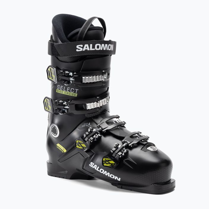 Pánske lyžiarske topánky Salomon Select Wide Cruise 70 black/beluga/acid green