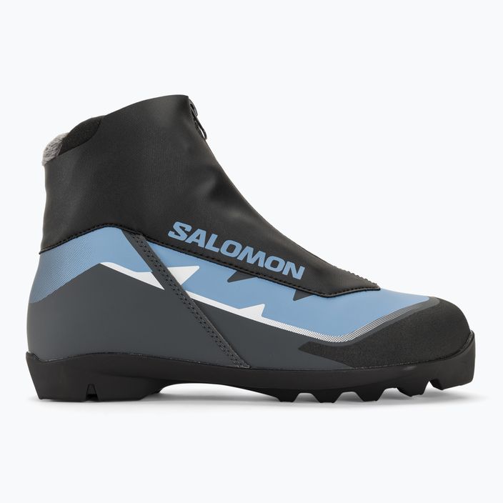 Dámske topánky na bežecké lyžovanie Salomon Vitane black/castlerock/dusty blue 2