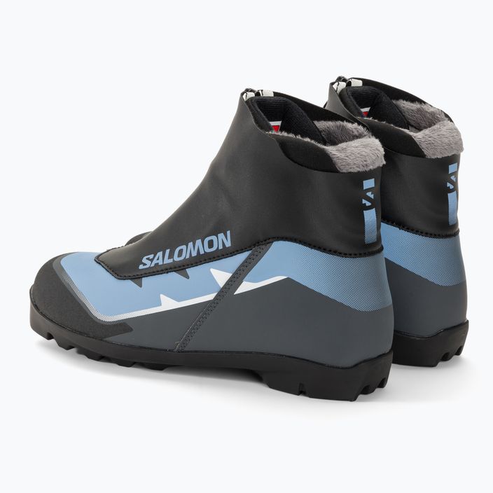 Dámske topánky na bežecké lyžovanie Salomon Vitane black/castlerock/dusty blue 3