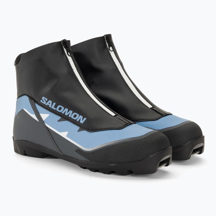 Dámske topánky na bežecké lyžovanie Salomon Vitane black/castlerock/dusty blue 4