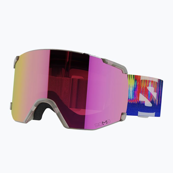 Lyžiarske okuliare Salomon S View Sigma translucent frozen/poppy red 5