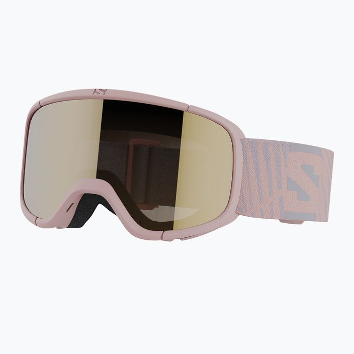 Detské lyžiarske okuliare Salomon Lumi Flash tropical peach/flash gold 5