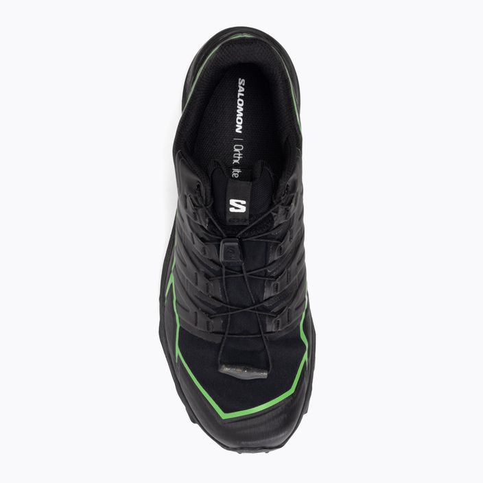 Salomon Thundercross GTX pánska bežecká obuv black/green gecko/black 8