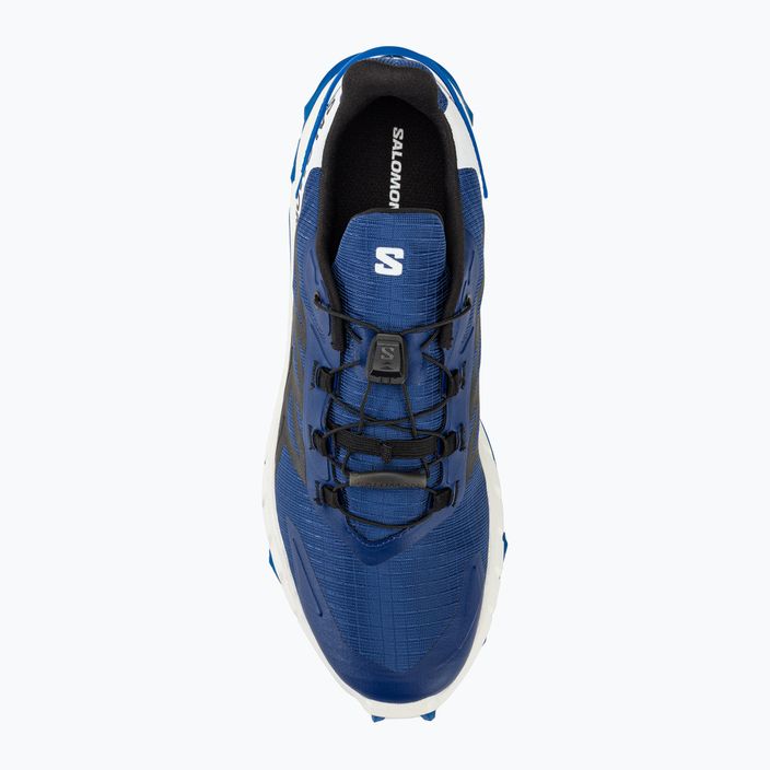 Pánska bežecká obuv Salomon Supercross 4 blue print/black/lapis 5