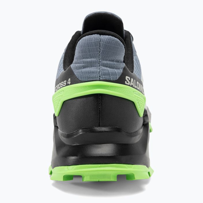 Pánska bežecká obuv Salomon Supercross 4 flint stone/black/green gecko 8