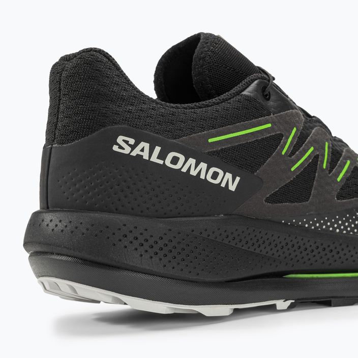 Pánska bežecká obuv Salomon Pulsar Trail black/black/gecko green 9