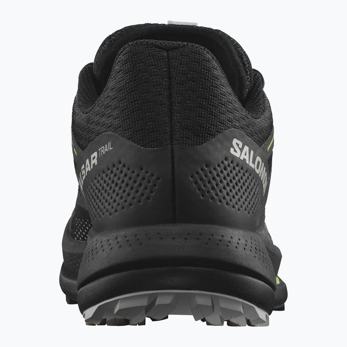 Pánska bežecká obuv Salomon Pulsar Trail black/black/gecko green 14