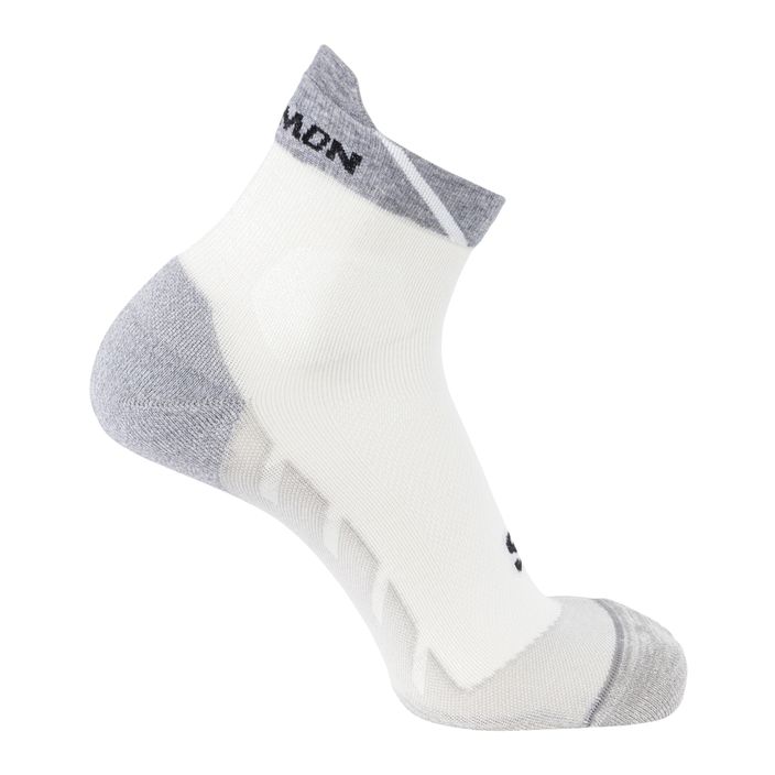 Bežecké ponožky Salomon Speedcross Ankle white/light grey melange 2