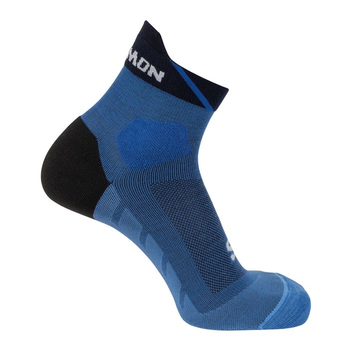 Salomon Speedcross členkové bežecké ponožky francúzska modrá/karbonová/ibiza modrá 2
