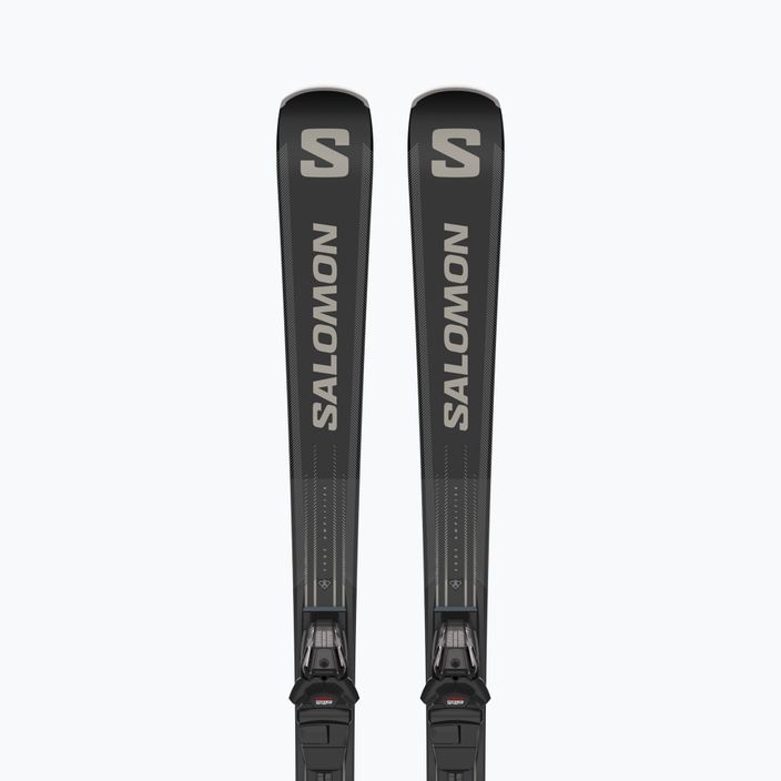 Zjazdové lyže Salomon S/Max 8 LTD + M10 GW black/silver met. 6