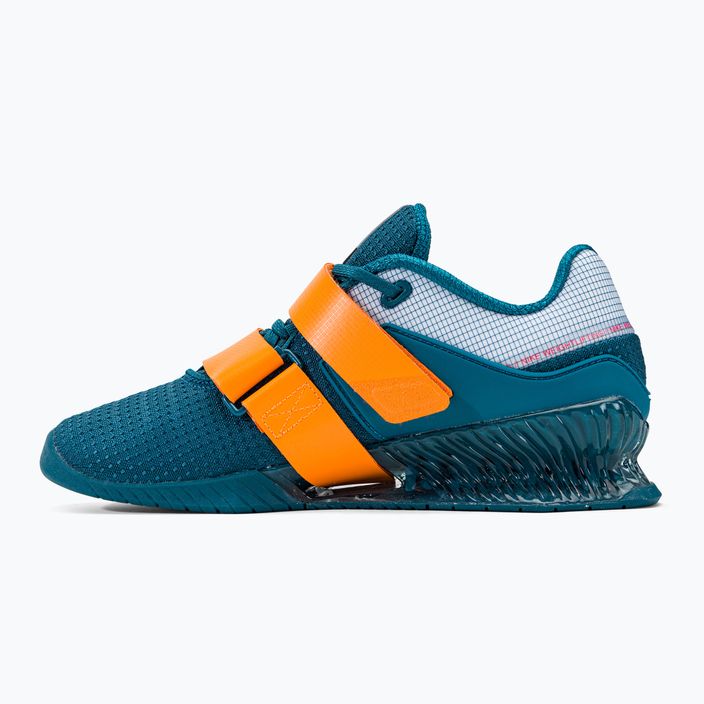 Nike Romaleos 4 modrá/oranžová vzpieračská obuv 10