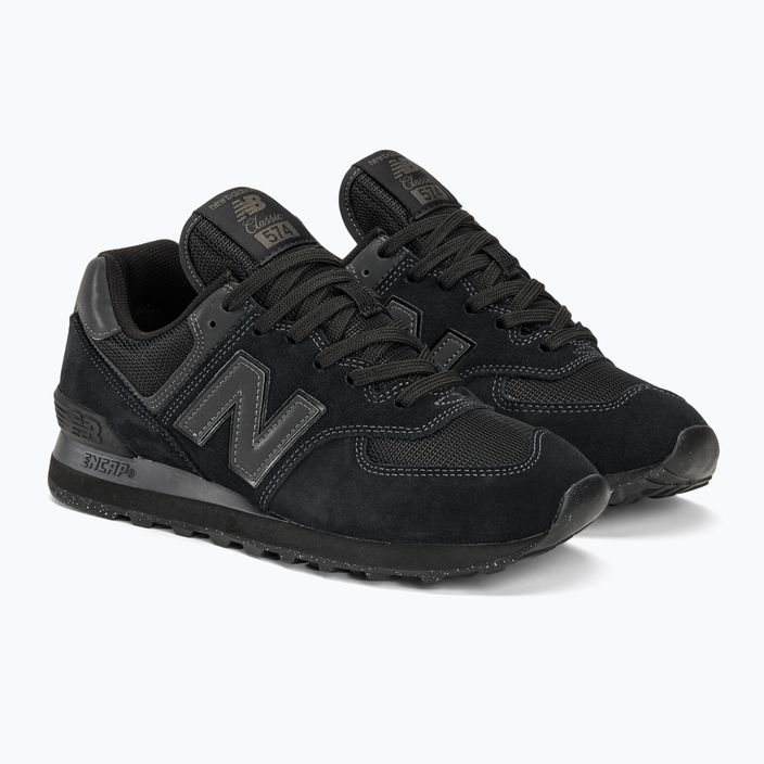 New Balance pánska obuv ML574 black NBML574EVE 4