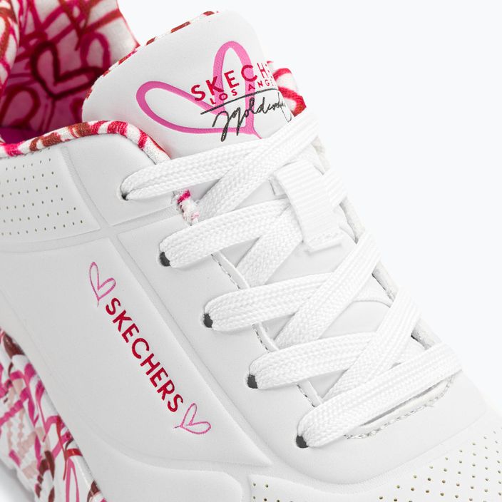 Detské tenisky SKECHERS Uno Lite Lovely Luv white/red/pink 8