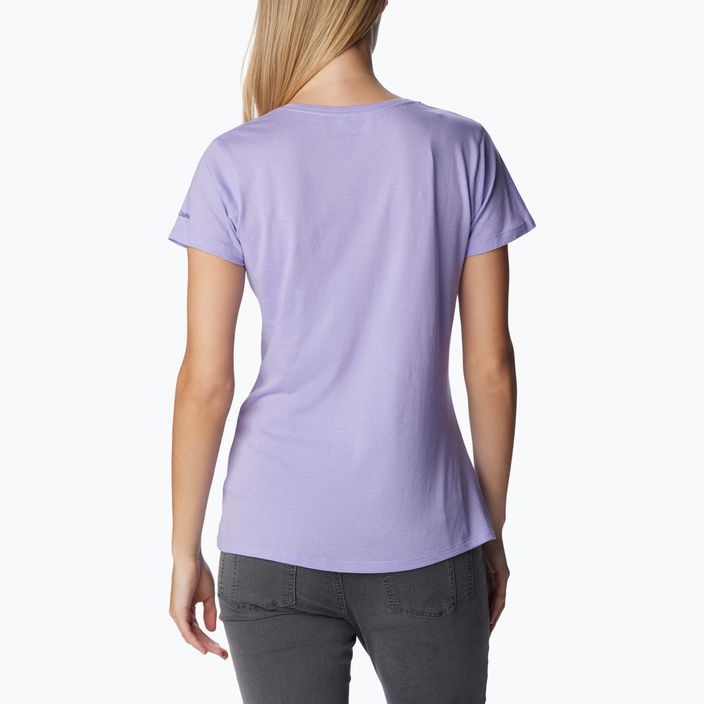 Dámske trekingové tričko Columbia Daisy Days Graphic purple 1934592535 2