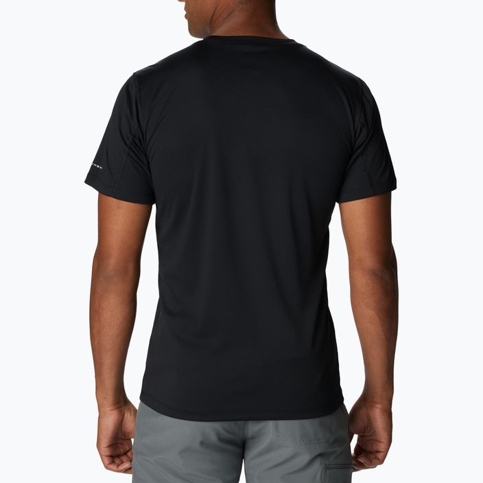 Columbia Zero Rules Grph pánske trekingové tričko čierne 1533291019 2