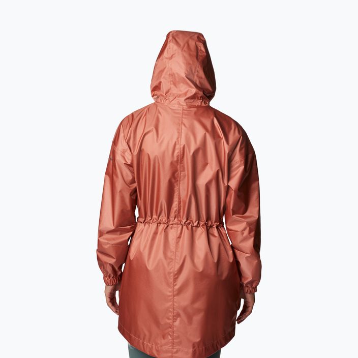 Columbia Splash Side dámska bunda do dažďa oranžová 1931651 7