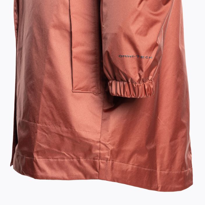 Columbia Splash Side dámska bunda do dažďa oranžová 1931651 4
